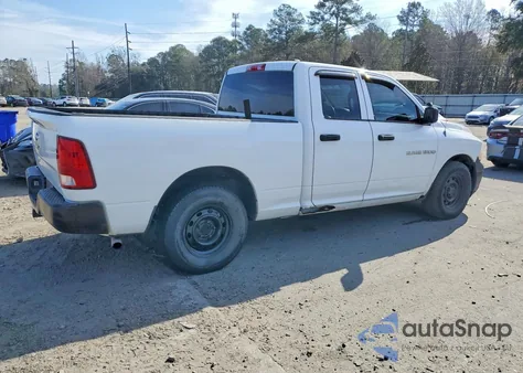 2011 Dodge Ram 1500 из США, поврежденный, VIN 1D7RB1GK8BS689619